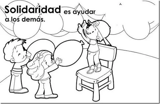 Dibujos para colorear educando en valores | pintar y jugar ... Dibujos para colorear educando en valores | pintar y jugar ...