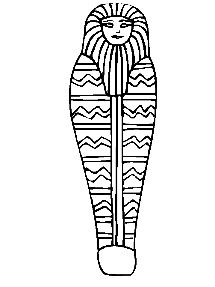 Dibujos para colorear de Egipto, Plantillas para colorear de Egipto