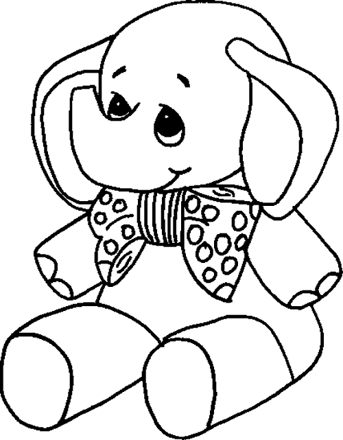 Dibujos para colorear de Elefantes, Elephantidae, Plantillas para ... Dibujos para colorear de Elefantes, Elephantidae, Plantillas para ...