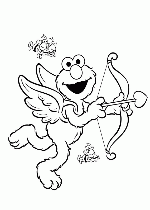Mi colección de dibujos: ♥ Elmo dibujos infantiles para pintar