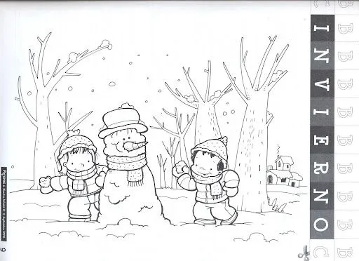 Dibujos para colorear las 4 estaciones del año - Imagui Dibujos para colorear las 4 estaciones del año - Imagui