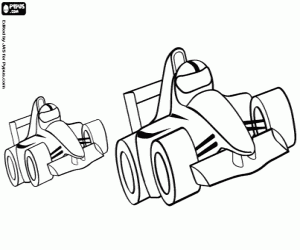 Dibujos para colorear de F1 - Fórmula 1, dibujos de F1 - Fórmula 1 ...