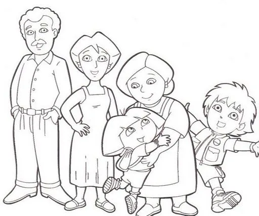 Dibujos para colorear de la familia en ingles - Imagui Dibujos para colorear de la familia en ingles - Imagui