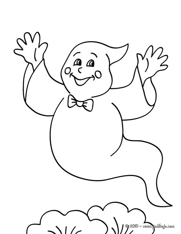Dibujos para colorear un fantasma volando para halloween - es.hellokids.com Dibujos para colorear un fantasma volando para halloween - es.hellokids.com