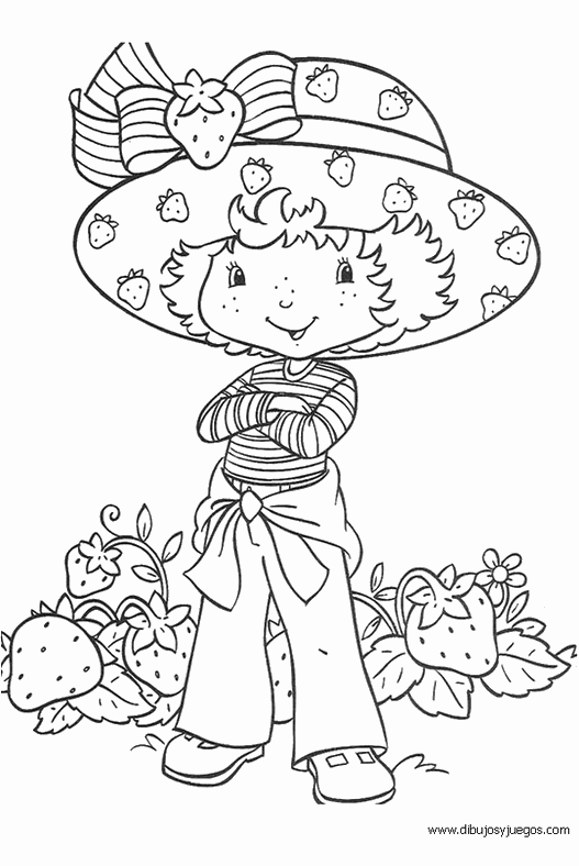 Colorea a frutillita - Imagui