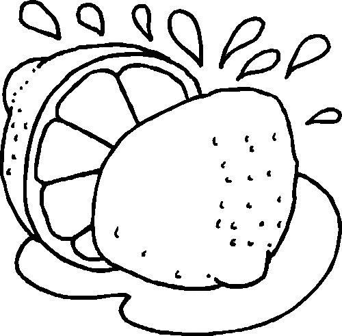 Dibujos para colorear de Frutas, Plantillas para colorear de Frutas