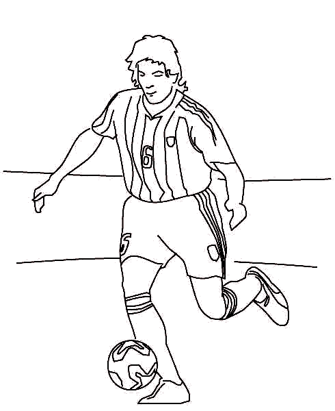 Dibujos para colorear de Futbol, Plantillas para colorear de Futbol