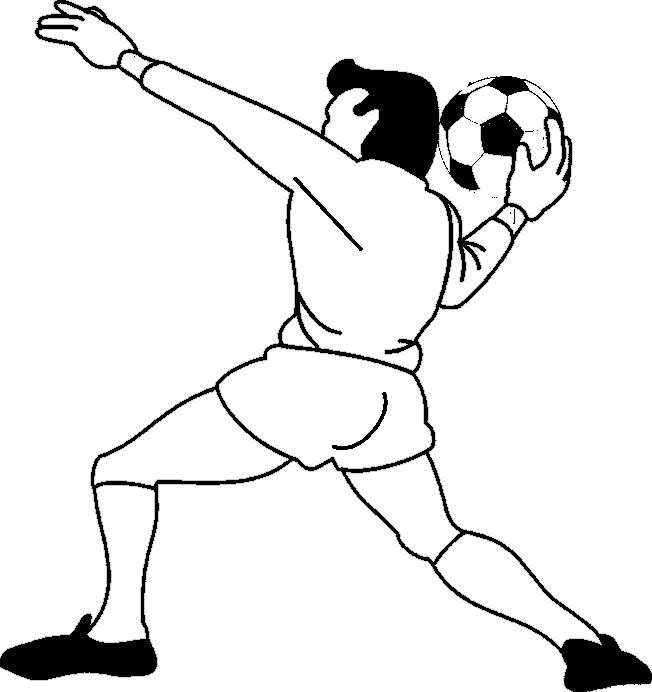 Dibujos para colorear de Futbol, Plantillas para colorear de Futbol