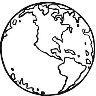 Dibujos para colorear de geografía - Imagui