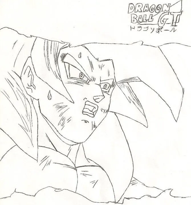 Pin Goku Fase Dios Dibujos Para Colorear Acolorear on Pinterest