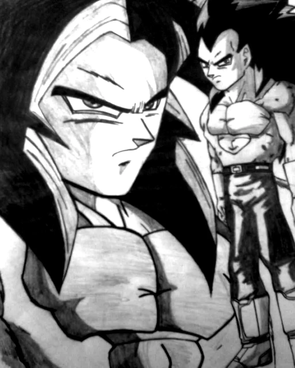 Dibujos para colorear de goku y vegeta - Dibujos para colorear ...