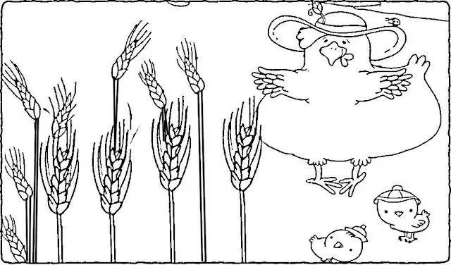 Dibujos para colorear de granos de trigo - Imagui