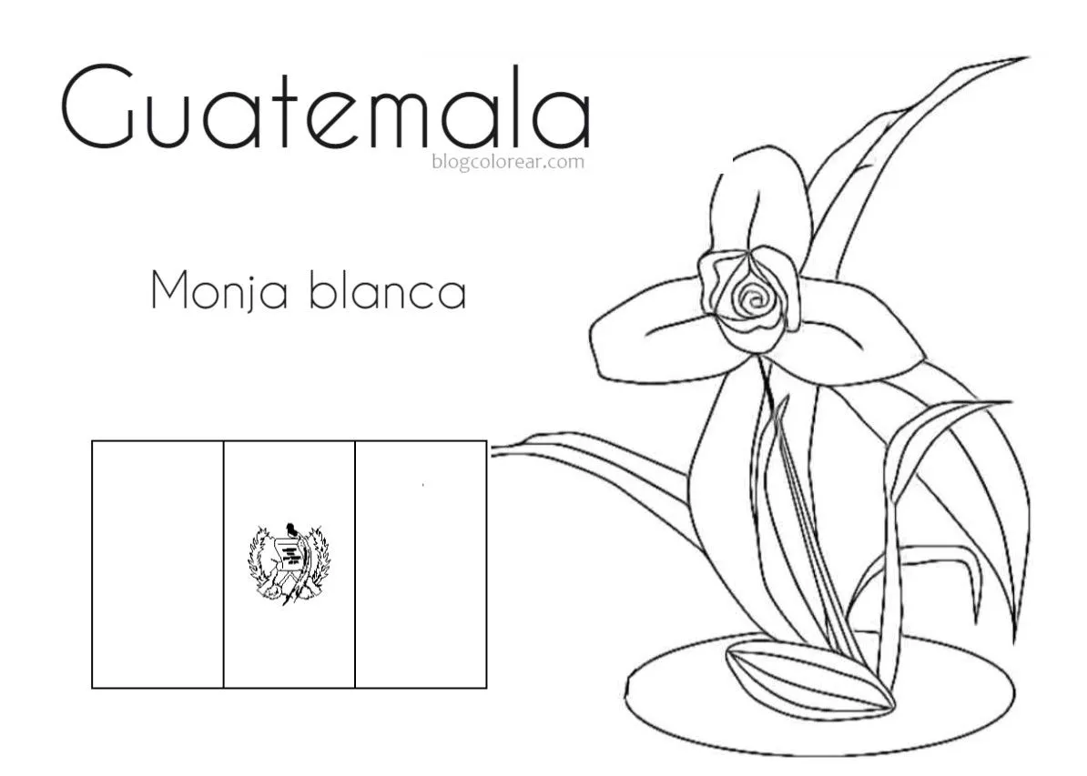 dibujos para colorear Guatemala - Colorear dibujos infantiles dibujos para colorear Guatemala - Colorear dibujos infantiles