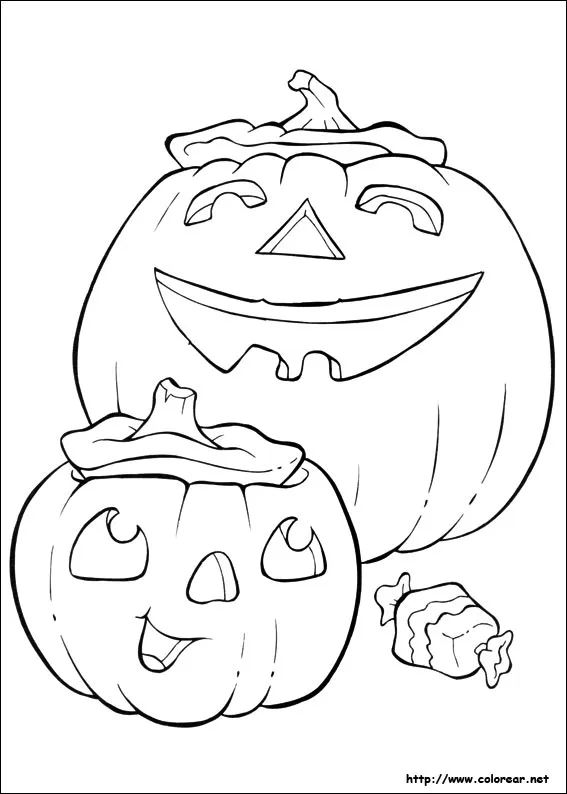 Dibujos para colorear de Halloween