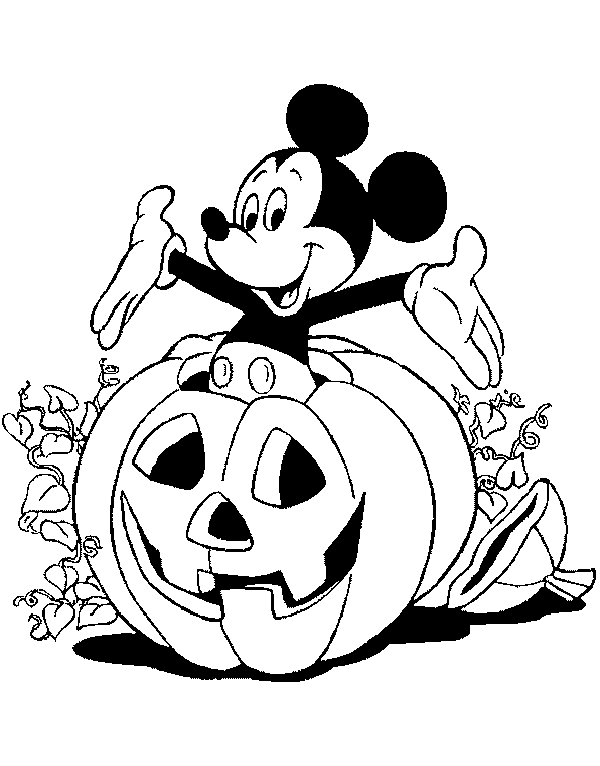 DIBUJOS PARA COLOREAR DE HALLOWEEN INFANTILES PARA NIÑOS ...