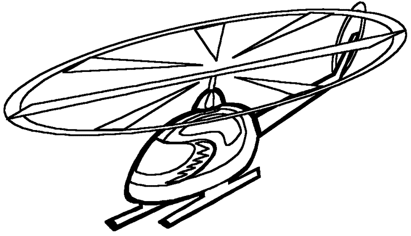 Helicoptero dibujo para pintar - Imagui
