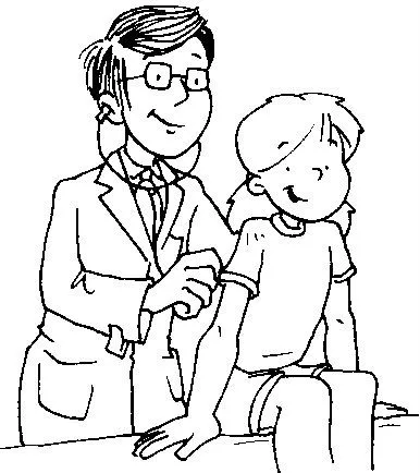 Pinto Dibujos: Imágenes de higiene para colorear y pintar