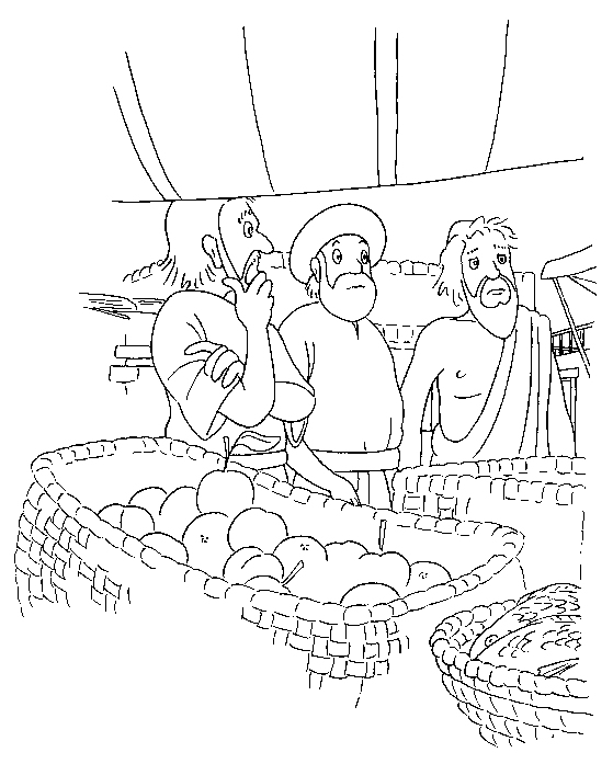 Dibujos para colorear de Historias de la Biblia, Plantillas para ...