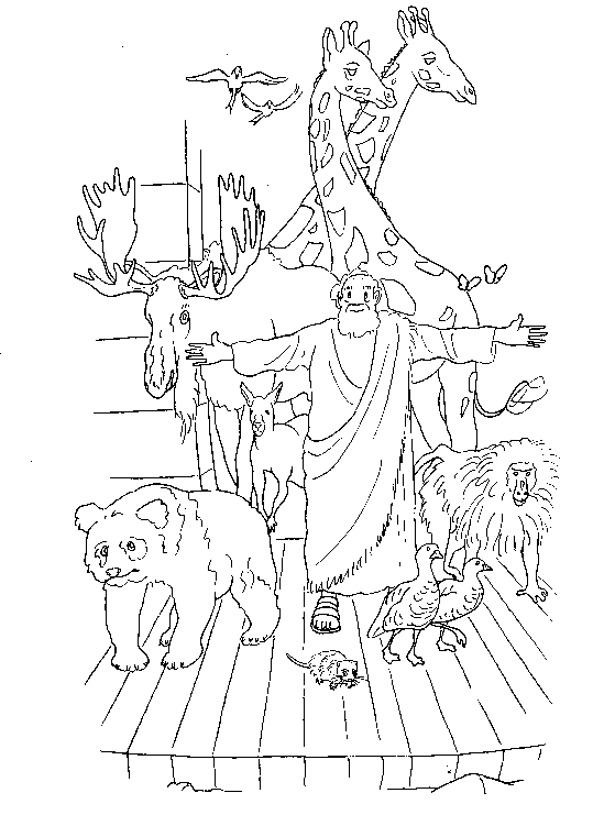 Dibujos para colorear de Historias de la Biblia, Plantillas para ...