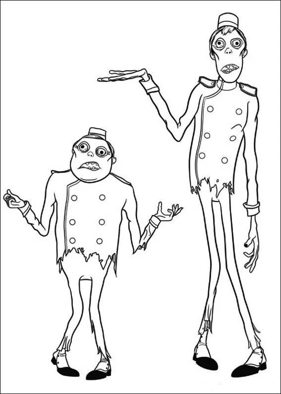 Dibujos para colorear Hotel Transilvania 13
