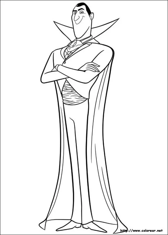 Dibujos para colorear de Hotel Transilvania