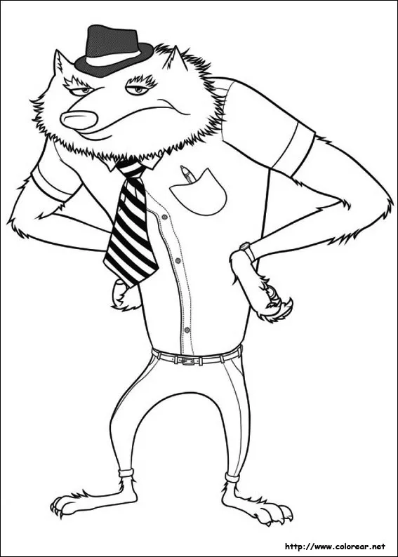 Dibujos para colorear de Hotel Transilvania