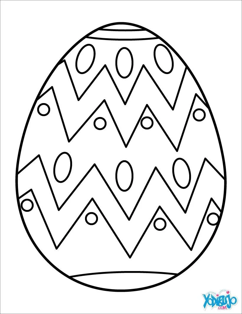 Dibujos para colorear HUEVOS DE PASCUA, Conejo y Huevo de ... Dibujos para colorear HUEVOS DE PASCUA, Conejo y Huevo de ...