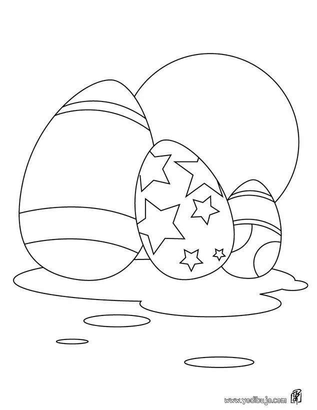 Dibujos para colorear HUEVOS DE PASCUA, Surtido de Huevos de ... Dibujos para colorear HUEVOS DE PASCUA, Surtido de Huevos de ...