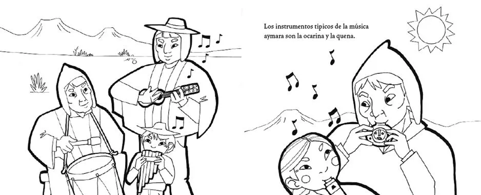 Dibujos para colorear II. | Periódico Indígena Ajayu Dibujos para colorear II. | Periódico Indígena Ajayu