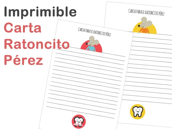 Dibujos para Colorear: Imprimibles Ratoncito Pérez