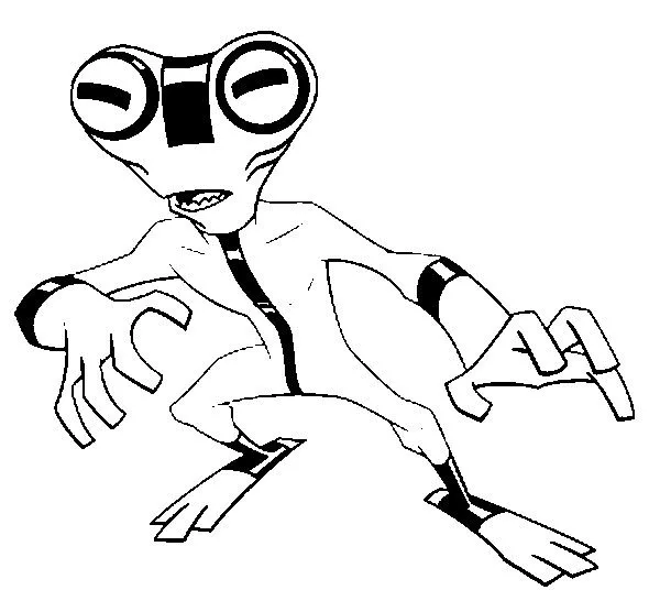 M S Dibujos Para Colorear De Ben 10