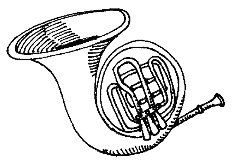 Dibujos para colorear de Instrumentos musicales, Plantillas para ...