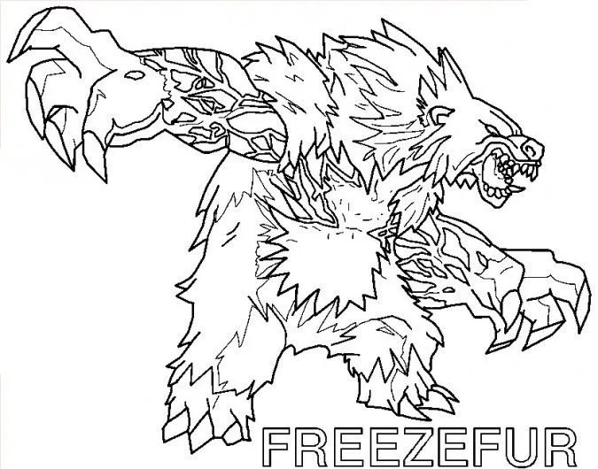 Dibujos para colorear Invizimals 8
