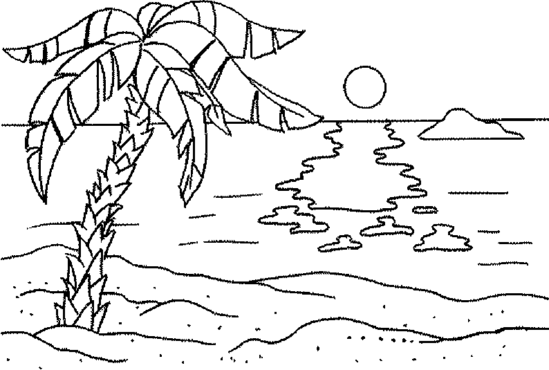 Dibujos para colorear de Islas, islotes y arrecifes, Plantillas ... Dibujos para colorear de Islas, islotes y arrecifes, Plantillas ...