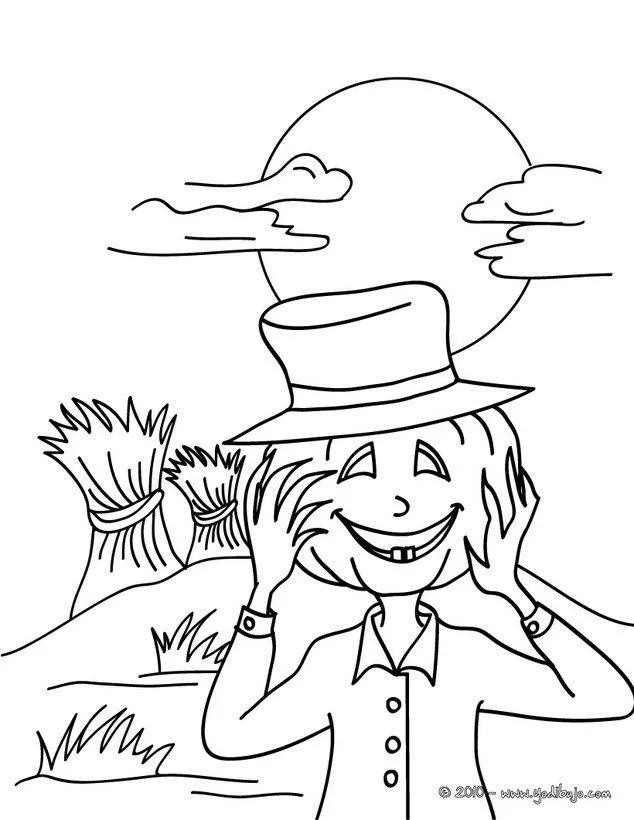 Dibujos para colorear jack o lantern de halloween - es.hellokids.com Dibujos para colorear jack o lantern de halloween - es.hellokids.com