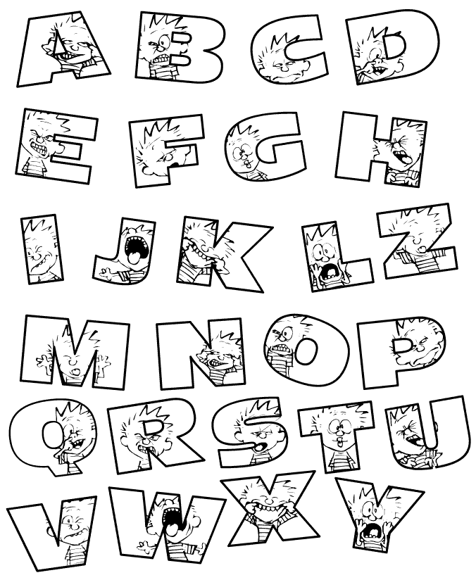 Dibujos para colorear de Laminas de letras y numeros, Plantillas ... Dibujos para colorear de Laminas de letras y numeros, Plantillas ...