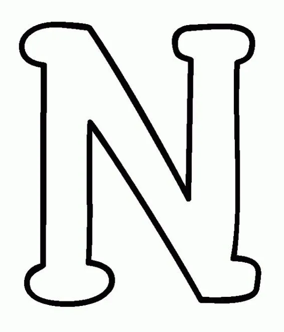 Plantillas abecedario con letras grandes - Imagui