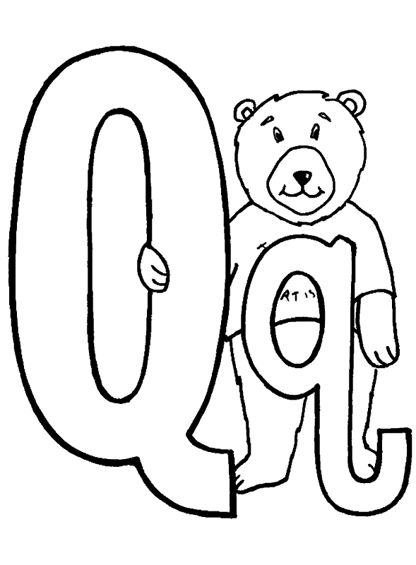 Dibujos para colorear de Letras de osito, Alfabetos, Plantillas ... Dibujos para colorear de Letras de osito, Alfabetos, Plantillas ...