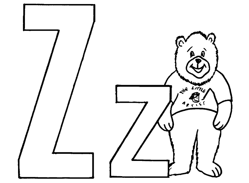 Dibujos para colorear de Letras de osito, Alfabetos, Plantillas ... Dibujos para colorear de Letras de osito, Alfabetos, Plantillas ...