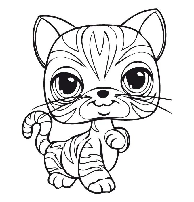 Dibujos para colorear Littlest pet shop 22