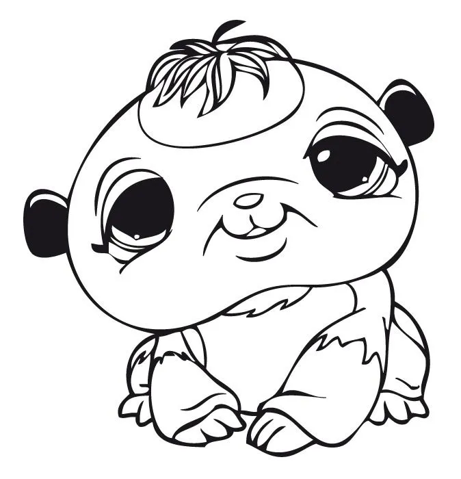 Dibujos para colorear Littlest pet shop 2
