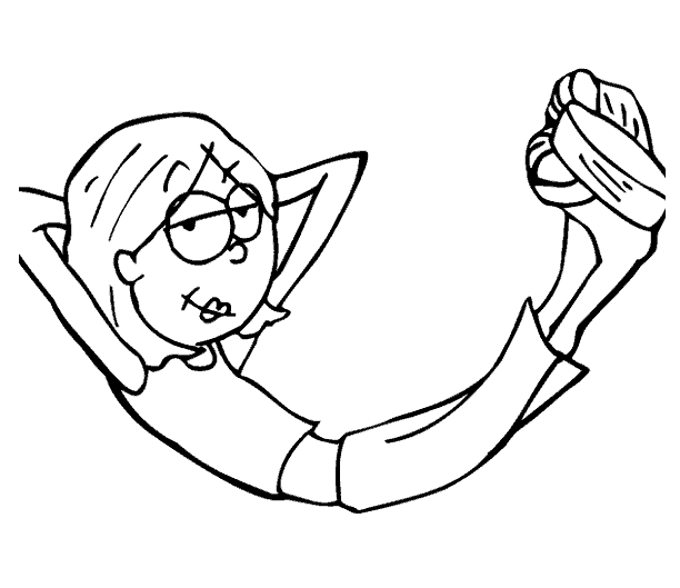 Dibujos para colorear de Lizzie McGuire, Plantillas para colorear ...