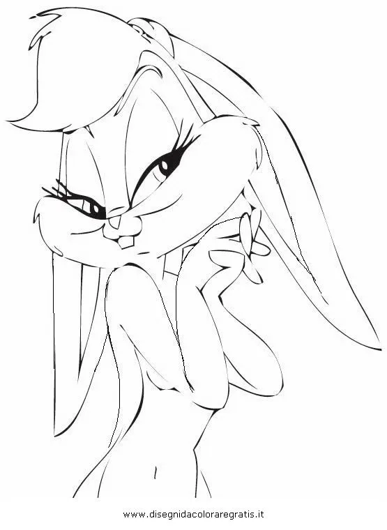 Dibujos De Bos Bony Y Lola Bunny Para Colorear Imagenes Mil Ajilbab