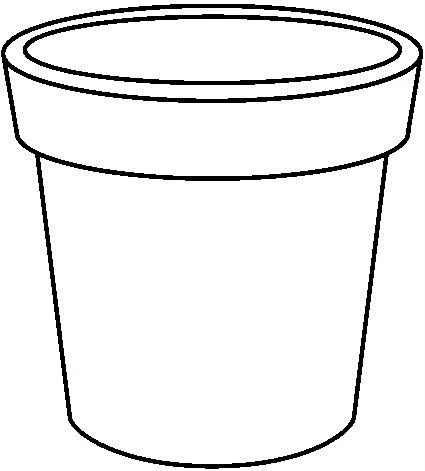DIBUJOS PARA COLOREAR MACETEROS | Dibujos para colorear