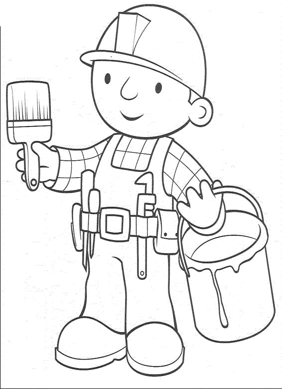 Dibujos para colorear. Maestra de Infantil y Primaria.: Bob el ... Dibujos para colorear. Maestra de Infantil y Primaria.: Bob el ...