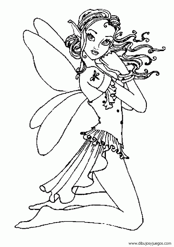 Dibujos para imprimir de hadas y duendes - Imagui