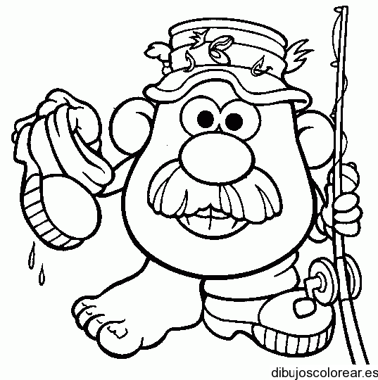 Dibujos para colorear. Maestra de Infantil y Primaria.: Mr Potato ... Dibujos para colorear. Maestra de Infantil y Primaria.: Mr Potato ...