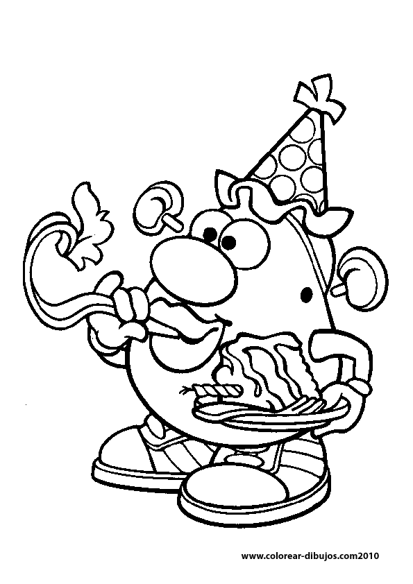 Dibujos para colorear. Maestra de Infantil y Primaria.: Mr Potato ... Dibujos para colorear. Maestra de Infantil y Primaria.: Mr Potato ...