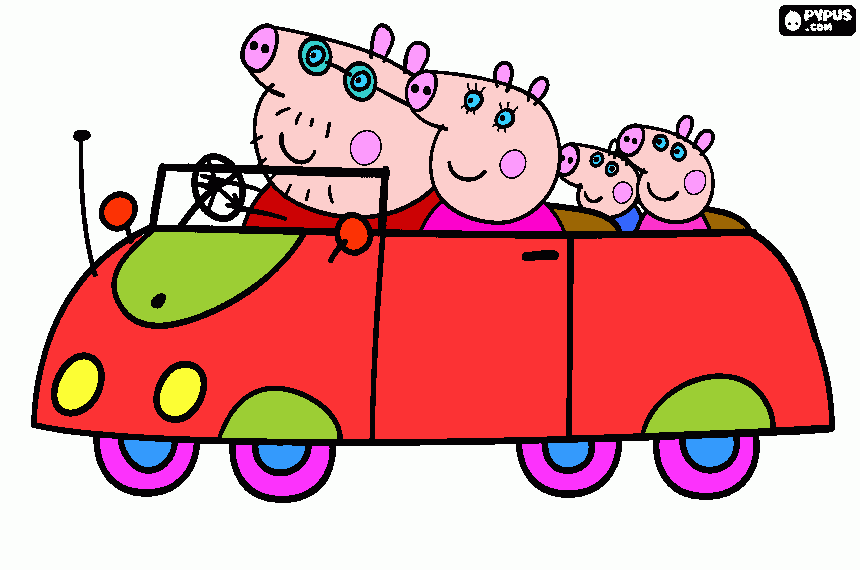 Dibujos para colorear. Maestra de Infantil y Primaria.: Peppa Pig ...