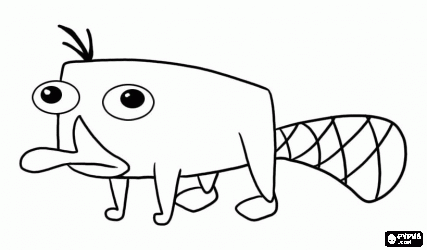 Dibujos para colorear. Maestra de Infantil y Primaria.: Perry el ... Dibujos para colorear. Maestra de Infantil y Primaria.: Perry el ...